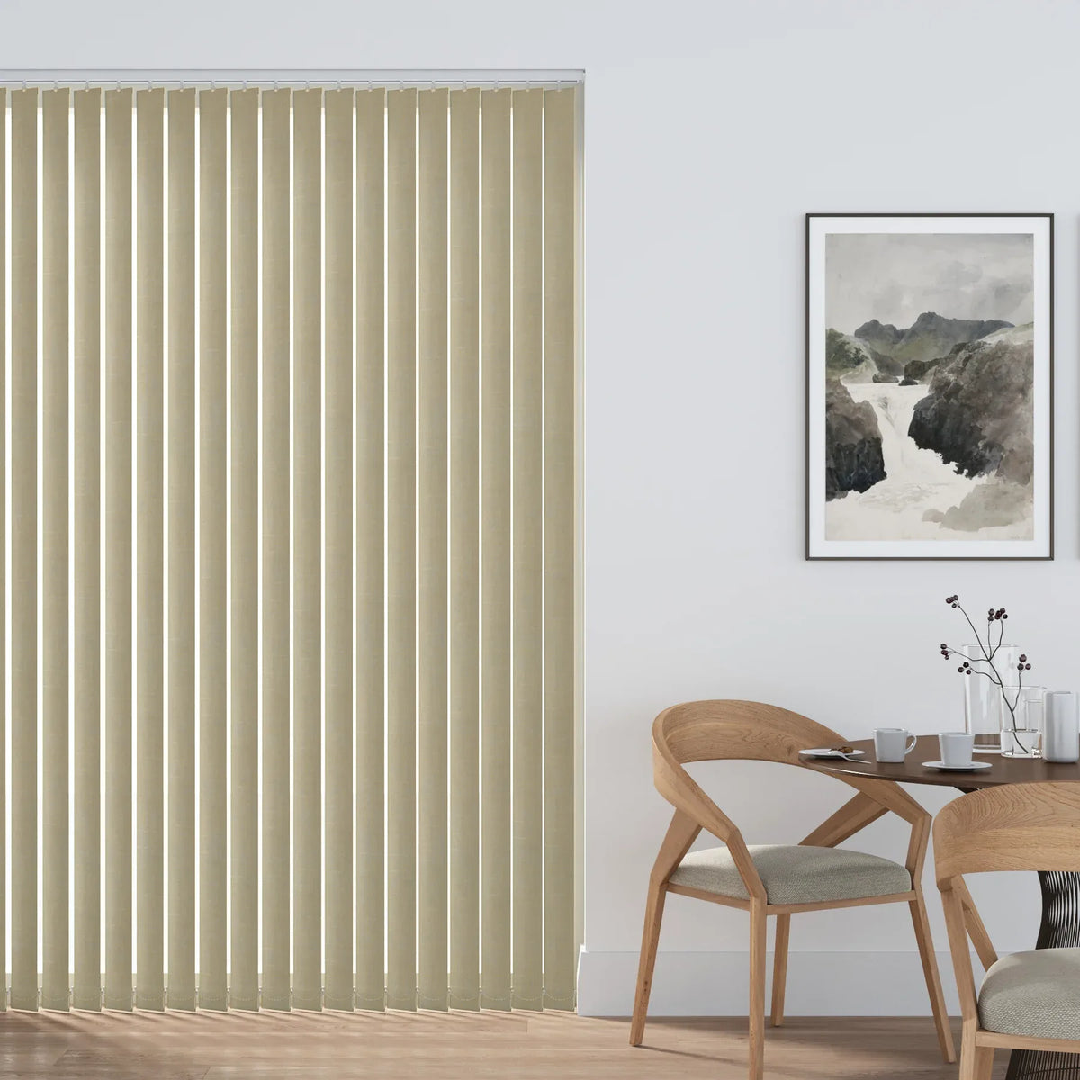 Mumbai Linen Vertical Blind