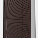 Perfect Fit Metal Blind - Mahogany - 25mm