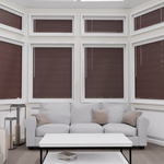Perfect Fit Metal Blind - Mahogany - 25mm