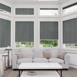 Thermal Blackout Perfect Fit No Drill Pleated Marengo