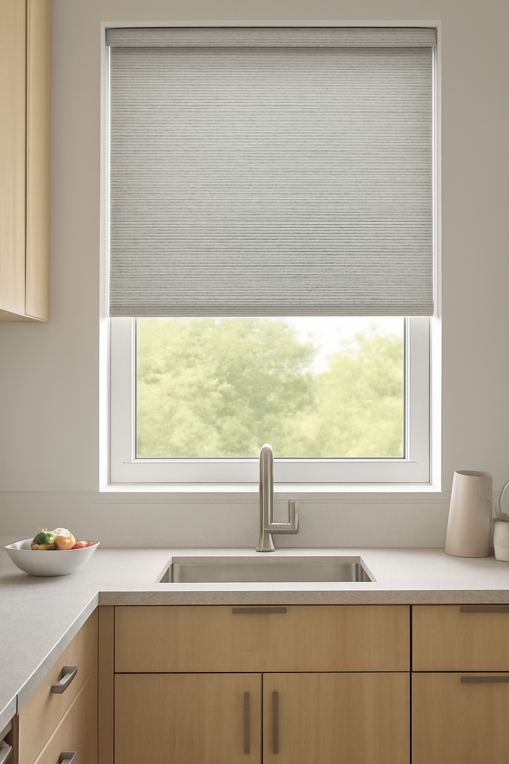 Mariella Charcoal Electrical Roller Blind