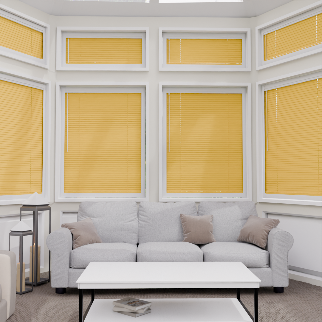 Perfect Fit Metal Blind - Marigold - 25mm