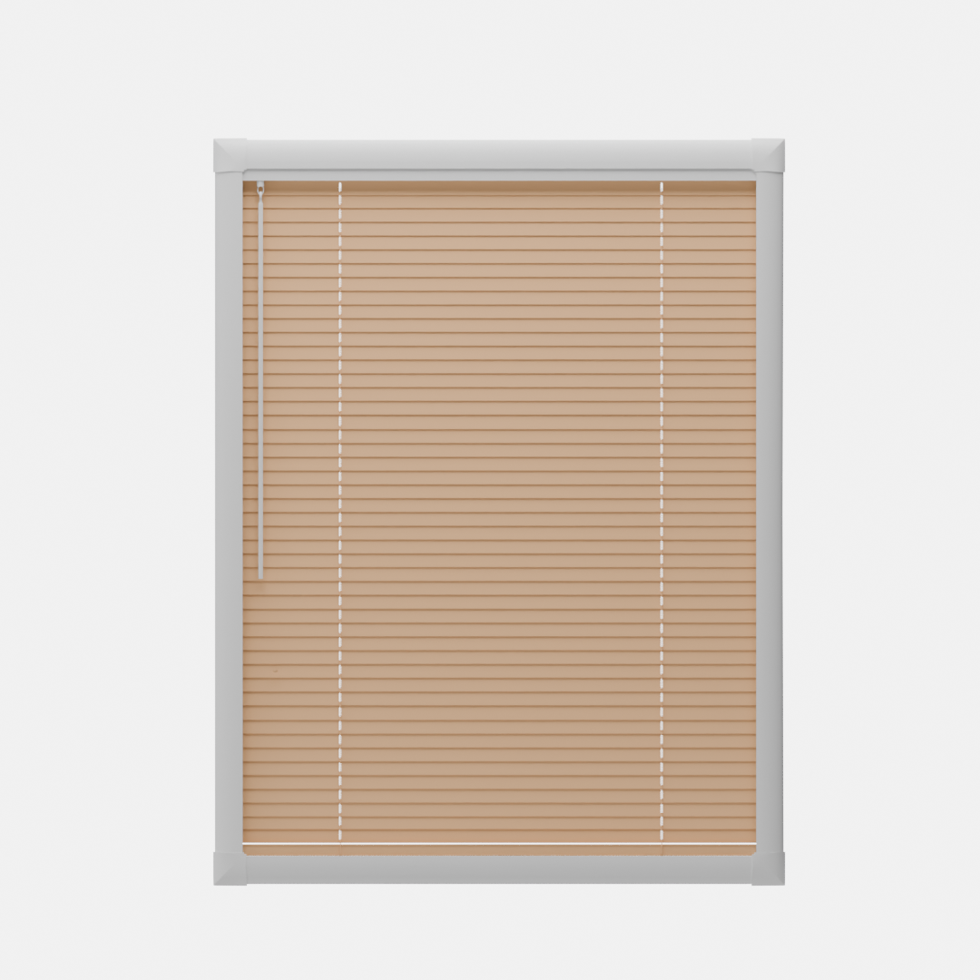 Perfect Fit No Drill Metal Blind - Mellow Peach - 25mm
