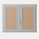 Perfect Fit No Drill Metal Blind - Mellow Peach - 25mm