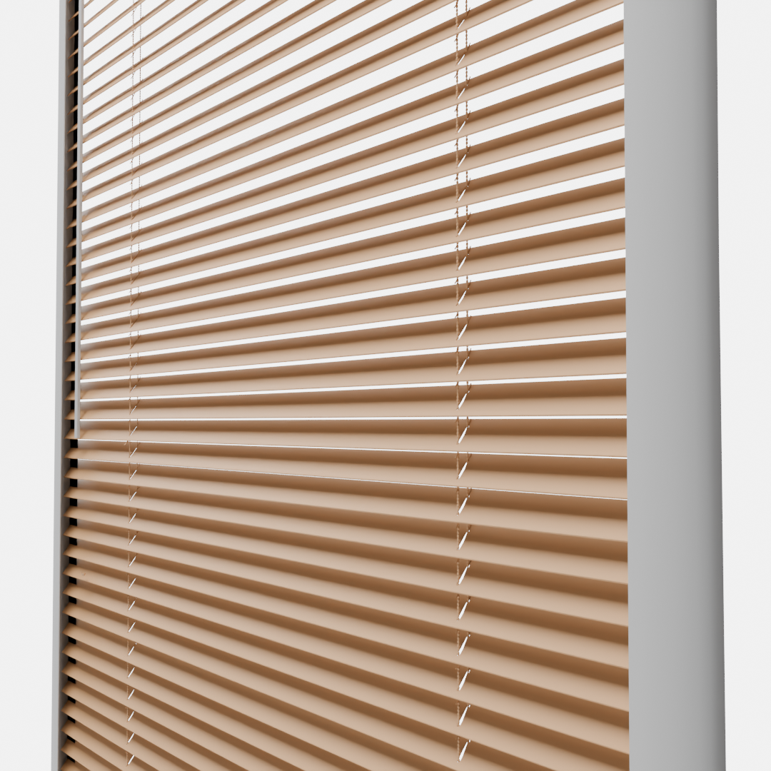 Perfect Fit No Drill Metal Blind - Mellow Peach - 25mm
