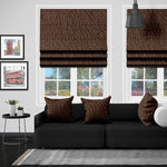 EB Mersin Chocolate Roman Blind