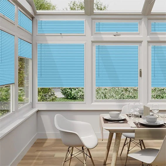 Perfect Fit Metal Blind - Cool Aqua