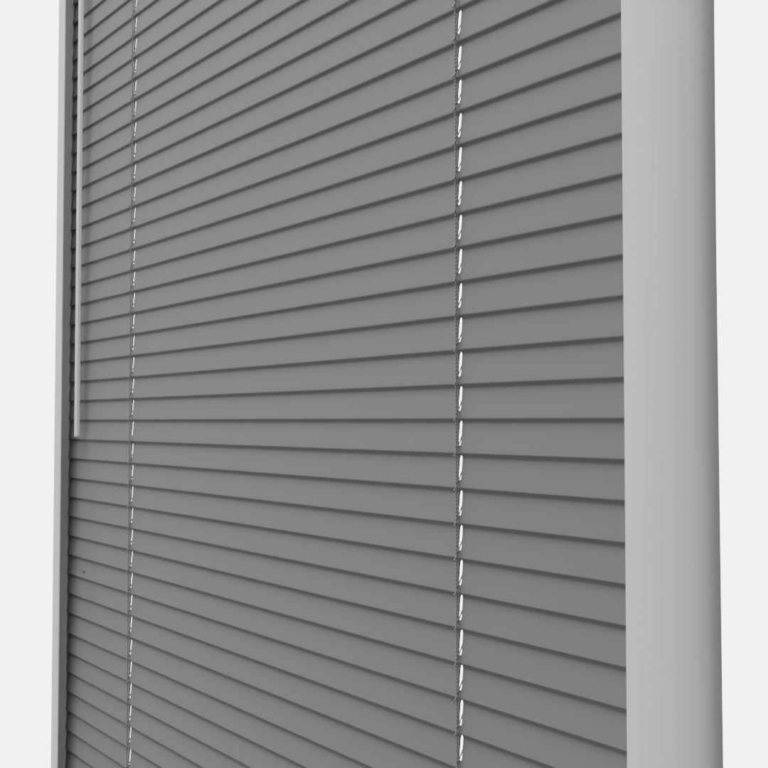 Perfect Fit Metal Blind - Mid Grey - 25mm