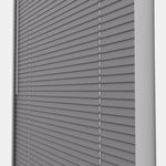 Perfect Fit Metal Blind - Mid Grey - 25mm