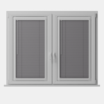 Perfect Fit Metal Blind - Mid Grey - 25mm