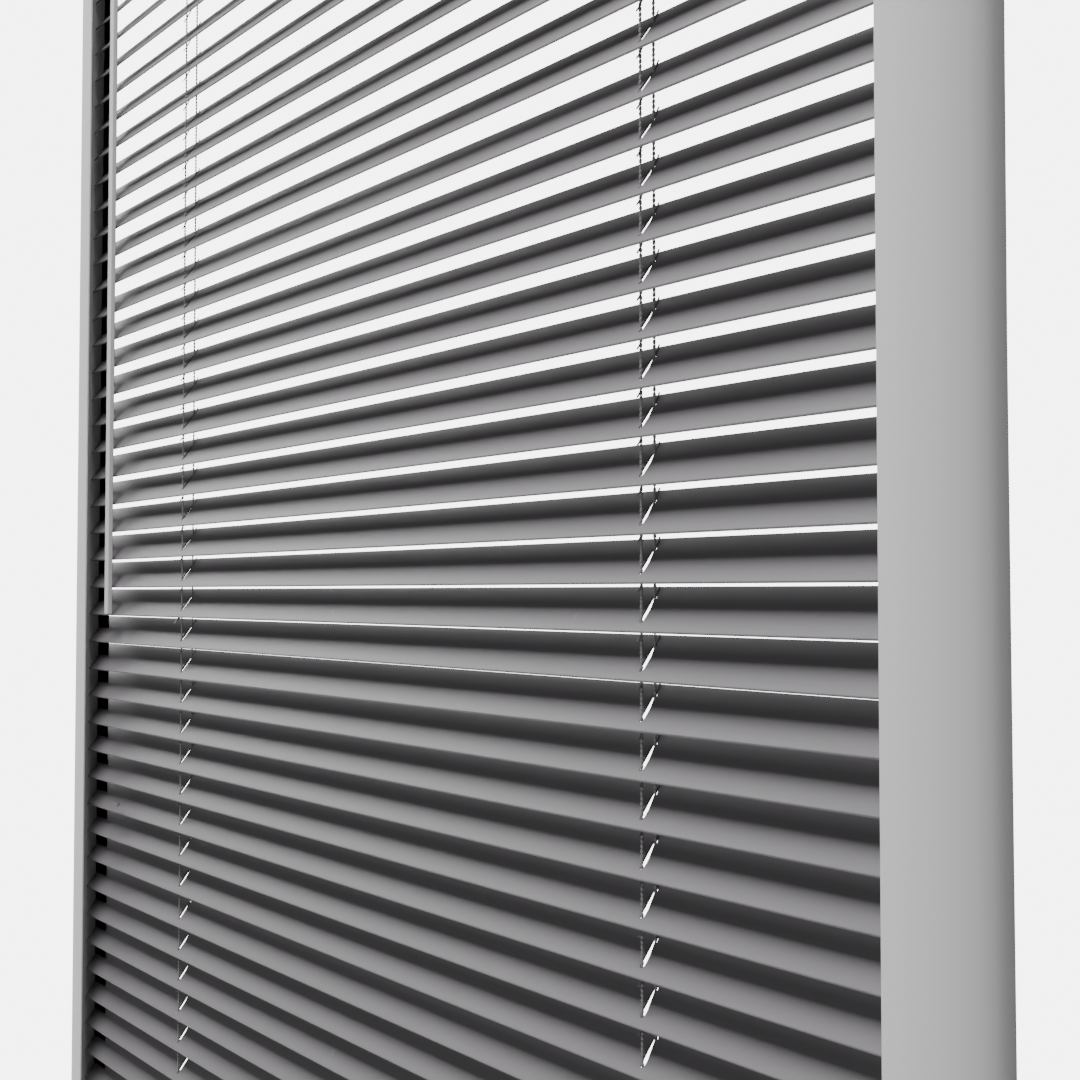 Perfect Fit Metal Blind - Mid Grey - 25mm