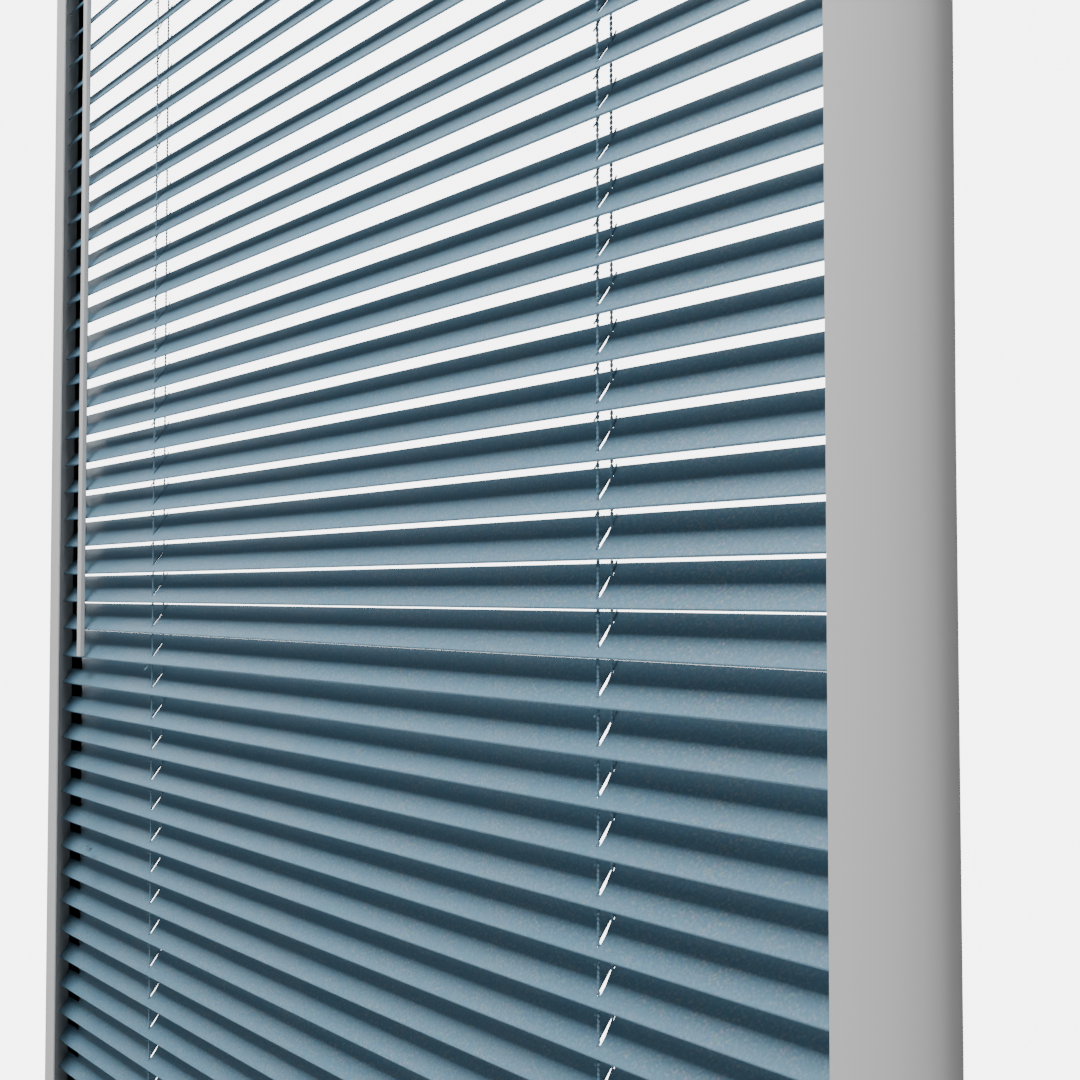 Perfect Fit No Drill Metal Blind - Midnight Blue - 25mm