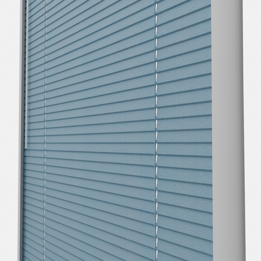Perfect Fit No Drill Metal Blind - Midnight Blue - 25mm