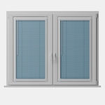 Perfect Fit No Drill Metal Blind - Midnight Blue - 25mm