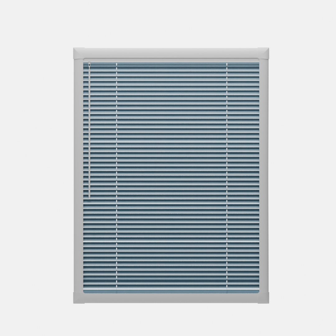 Perfect Fit No Drill Metal Blind - Midnight Blue - 25mm