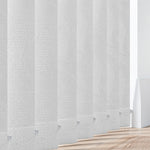 Milton White Vertical Replacement Blind Slat