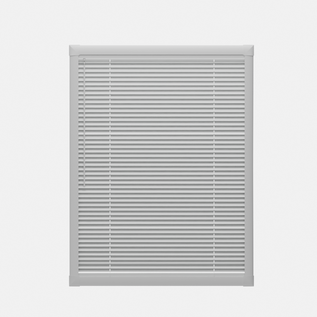 Perfect Fit No Drill Metal Blind - Mint Cream - 25mm
