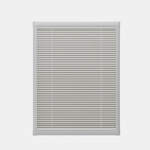 Perfect Fit No Drill Wooden blind - Mirren Cream - 25mm