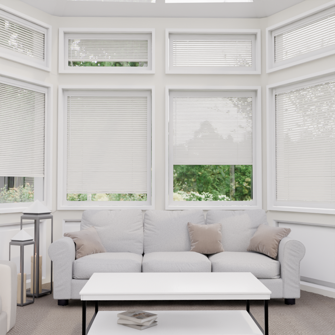 Perfect Fit Wooden blind - Mirren Cream - 25mm