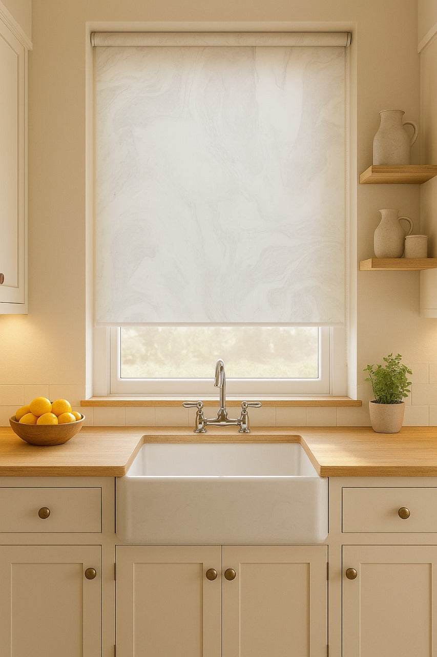 Misty Greige Roller Blind