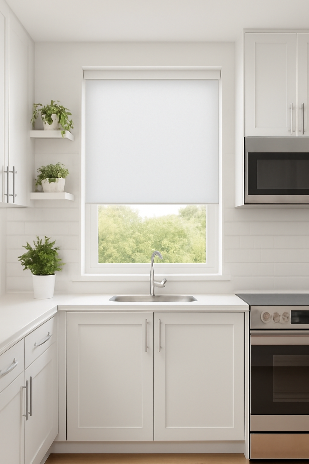 Monte Blackout Iron Electrical Roller Blind
