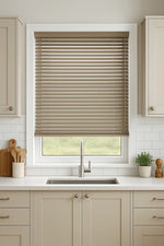 Natural Taupe Metal Venetian Blind - 25mm