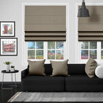 EB Nora Taupe Roman Blind