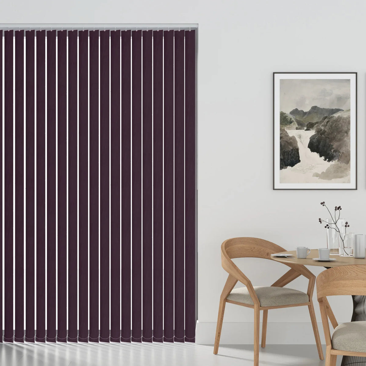 Oasis Purple Vertical Replacement Blind Slat