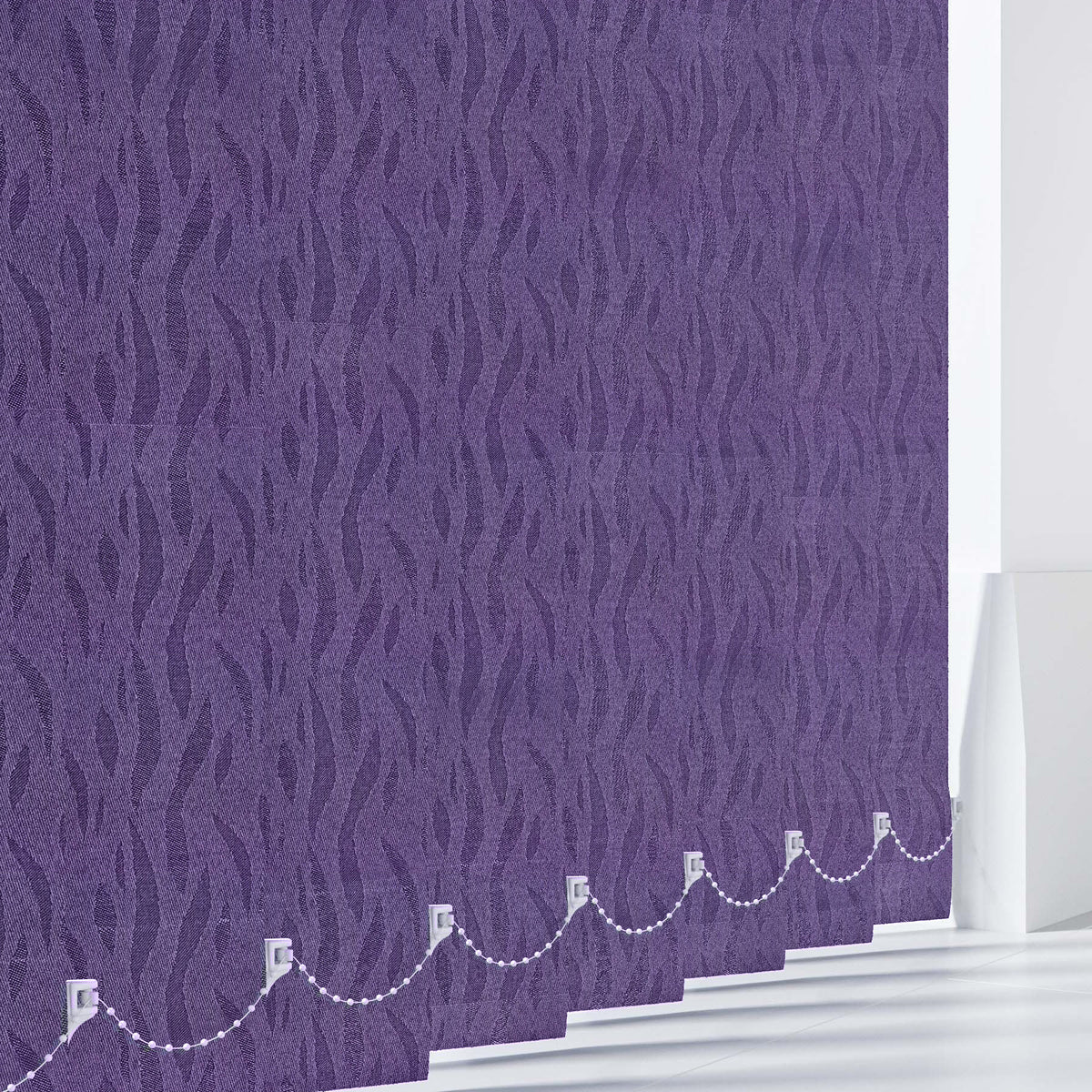 Oasis Purple1 Vertical Blind