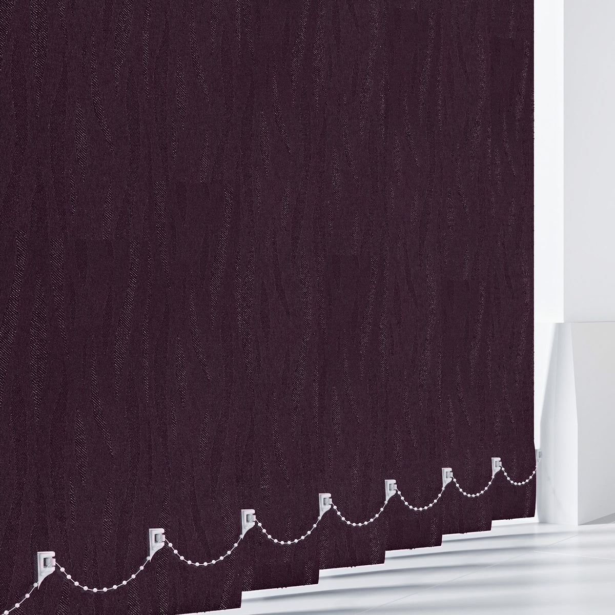 Oasis Purple Vertical Replacement Blind Slat