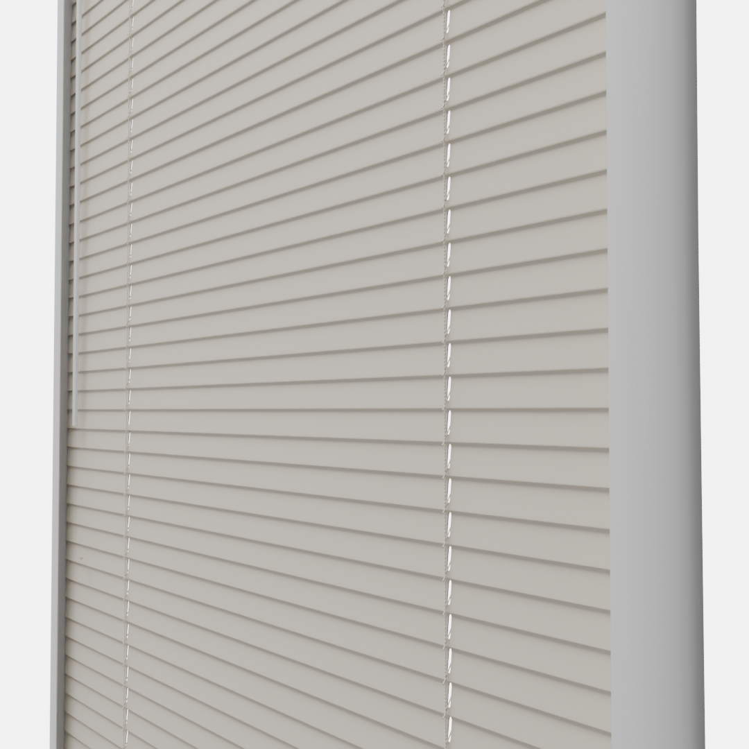 Perfect Fit No Drill Metal Blind - Oatmeal - 25mm