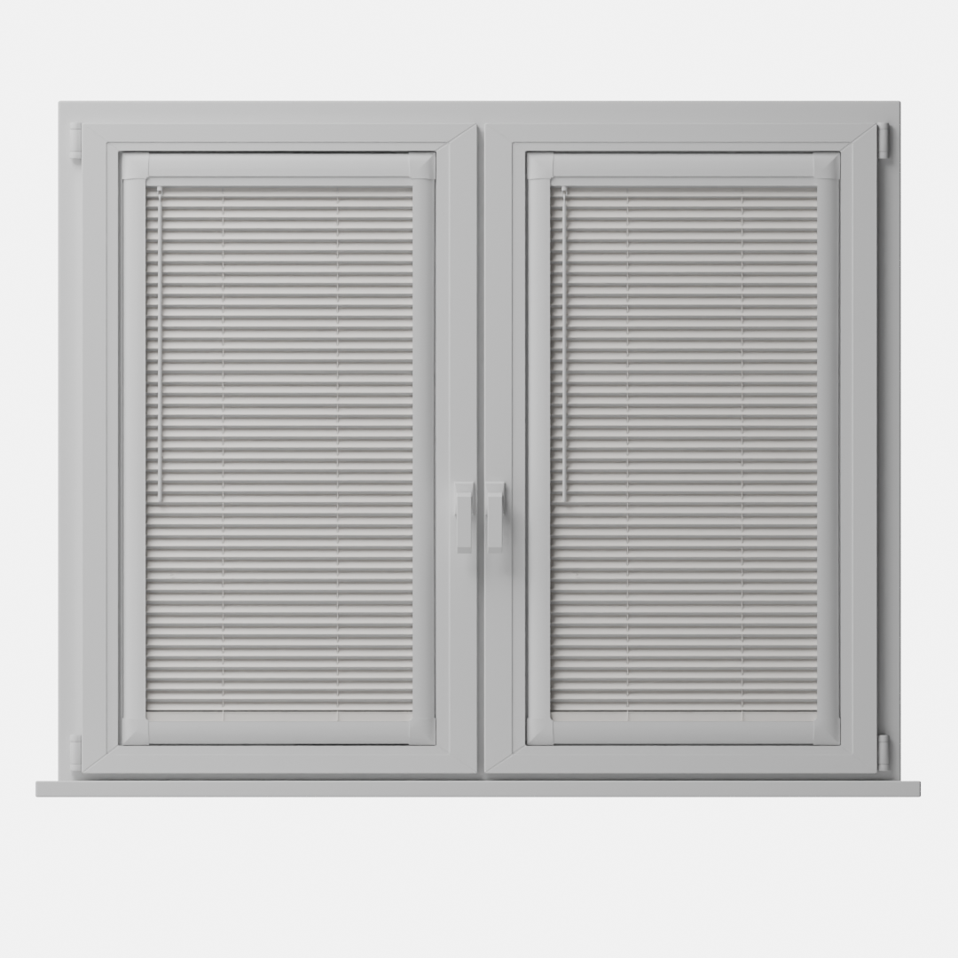 Perfect Fit No Drill Metal Blind - Off White - 25mm