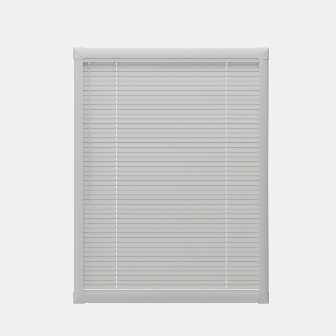 Perfect Fit No Drill Metal Blind - Off White - 25mm