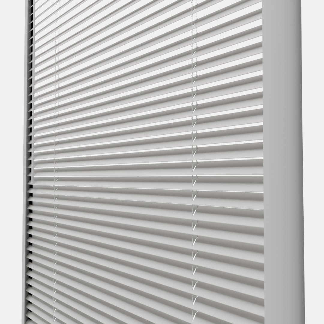Perfect Fit No Drill Metal Blind - Off White - 25mm