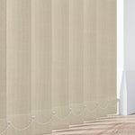 Opera Cream Vertical Replacement Blind Slat