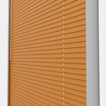 Perfect Fit No Drill Metal Blind - Orange - 25mm