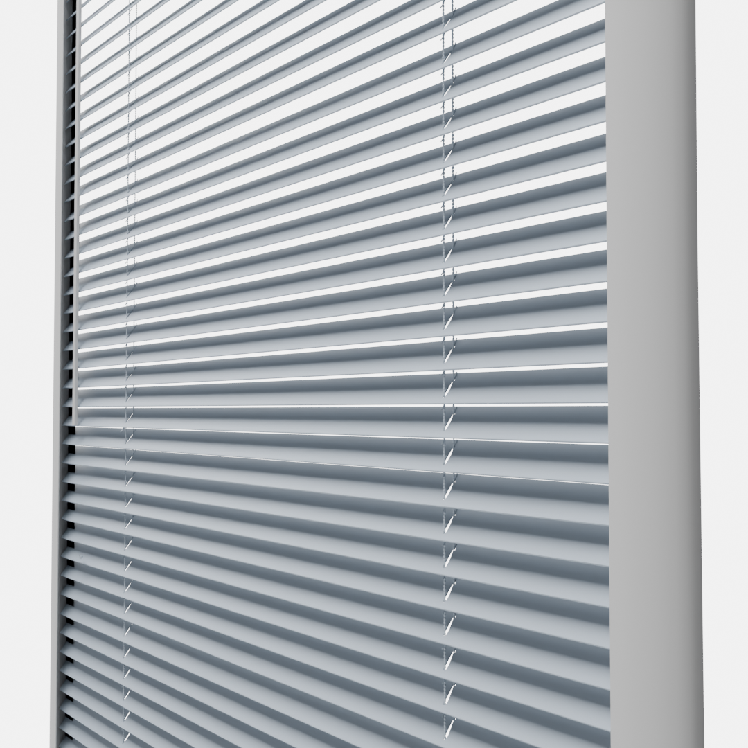 Perfect Fit No Drill Metal Blind - Oriental Blue - 25mm