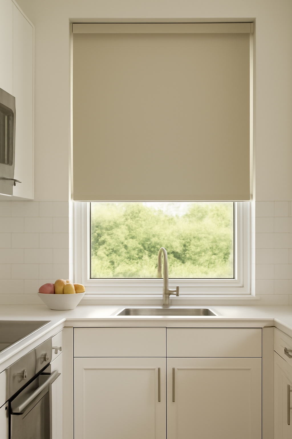 Origin Grey Electrical Roller Blind