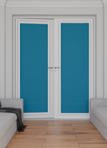Perfect Fit No Drill Metal Blind - Oxford Blue - 25mm