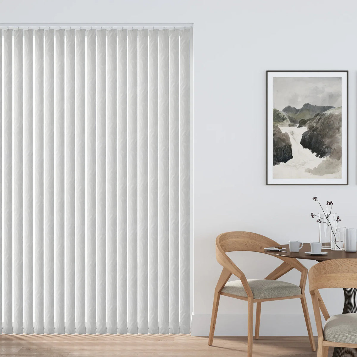 Parfait White Vertical Replacement Blind Slat