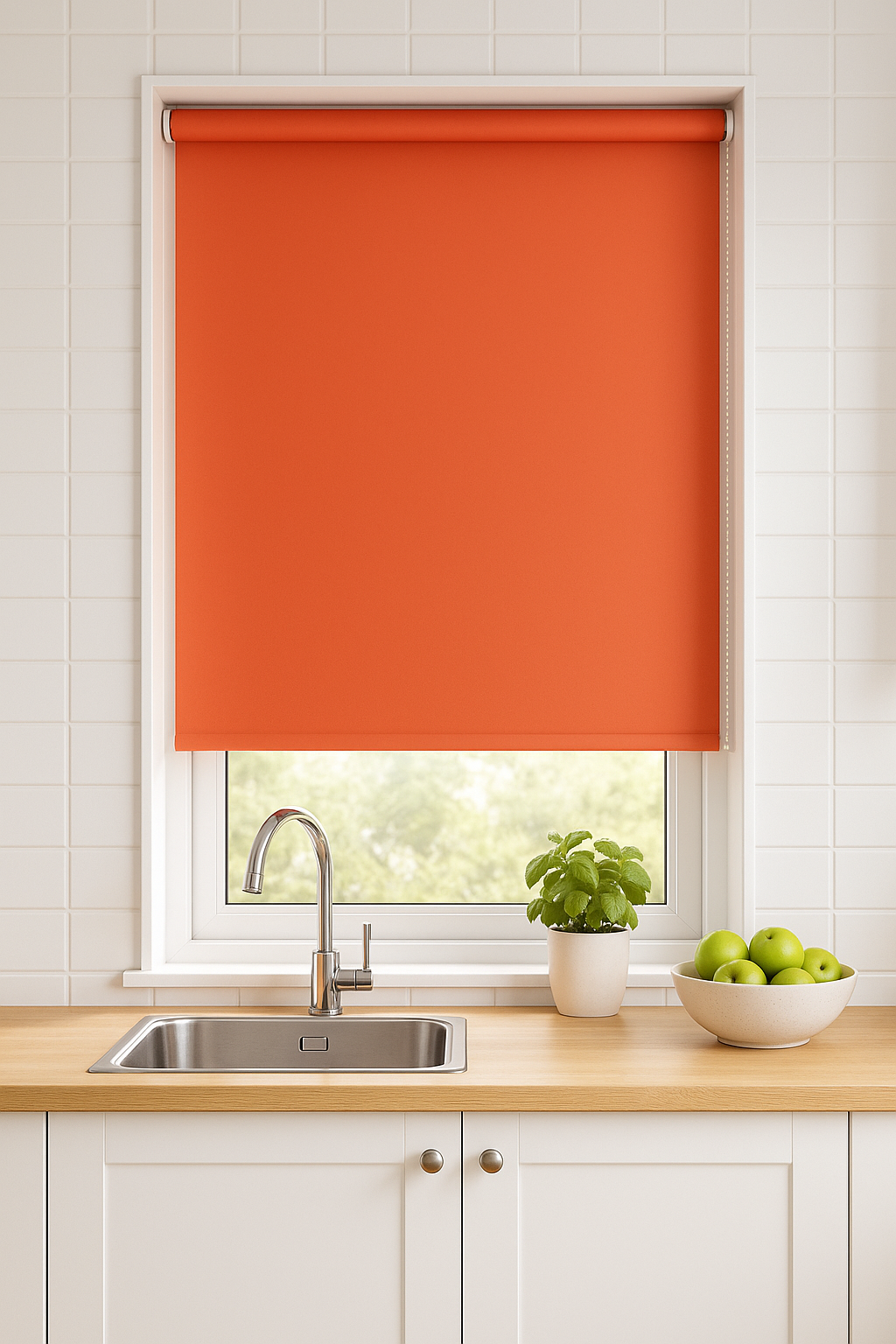 Palette Copper Electrical Roller Blind