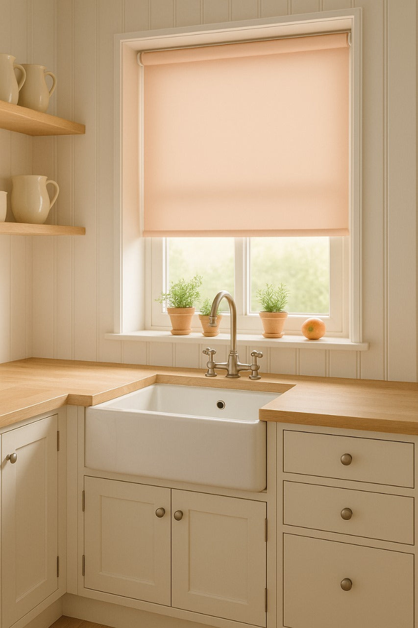 Palette Dusky Pink Roller Blind