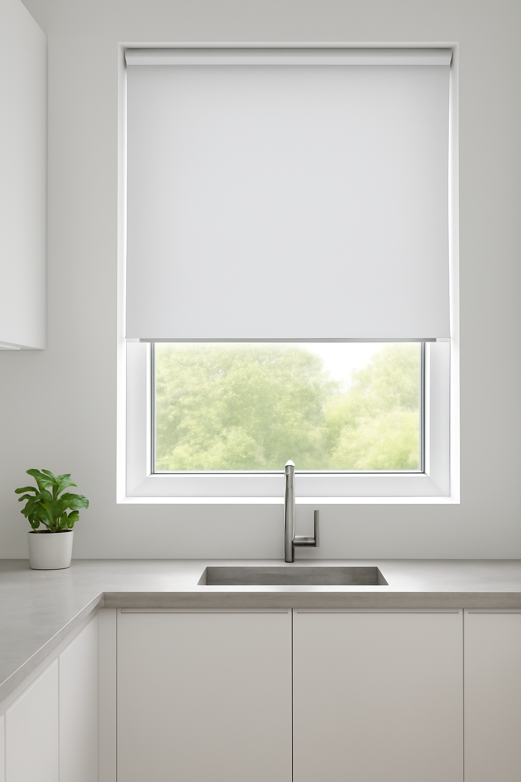 Palette Grey Electrical Roller Blind