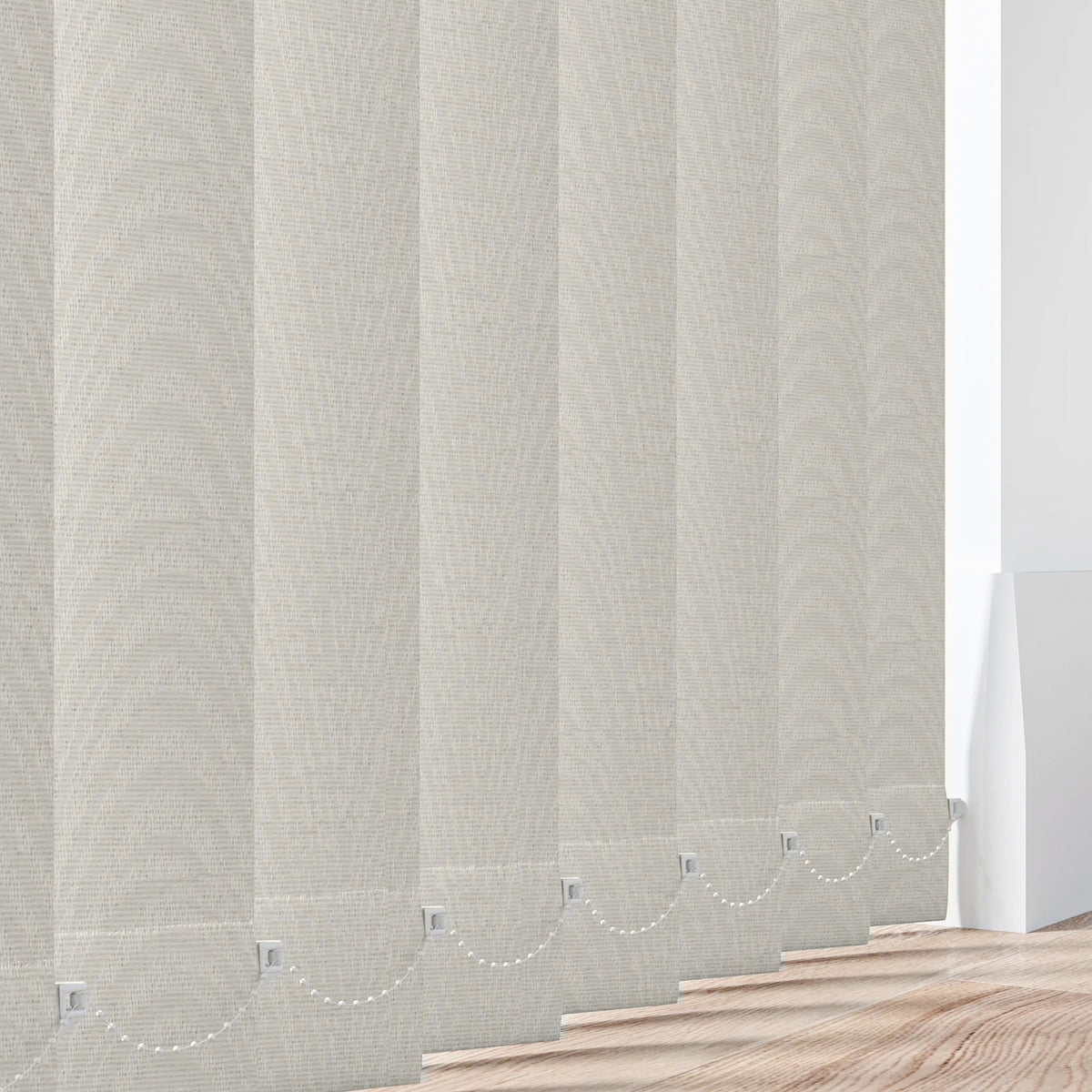 Panache Cream Vertical Replacement Blind Slat