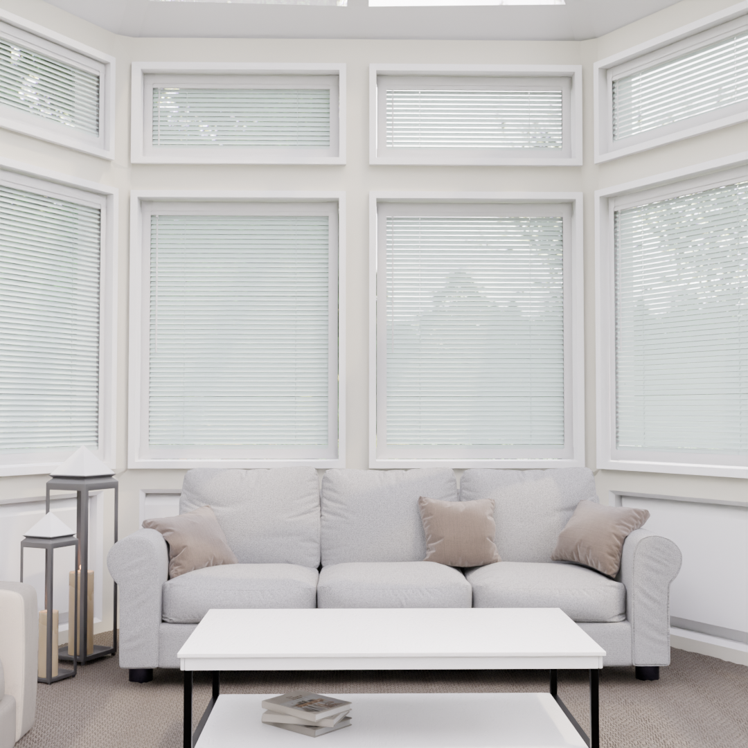 Perfect Fit No Drill Metal Blind - Peppermint - 25mm