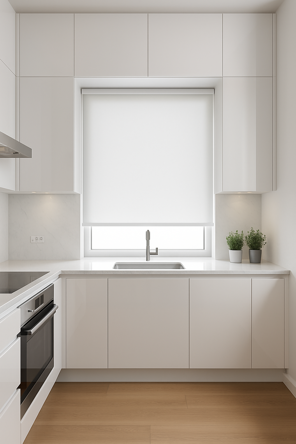 Perrie Snow Electrical Roller Blind