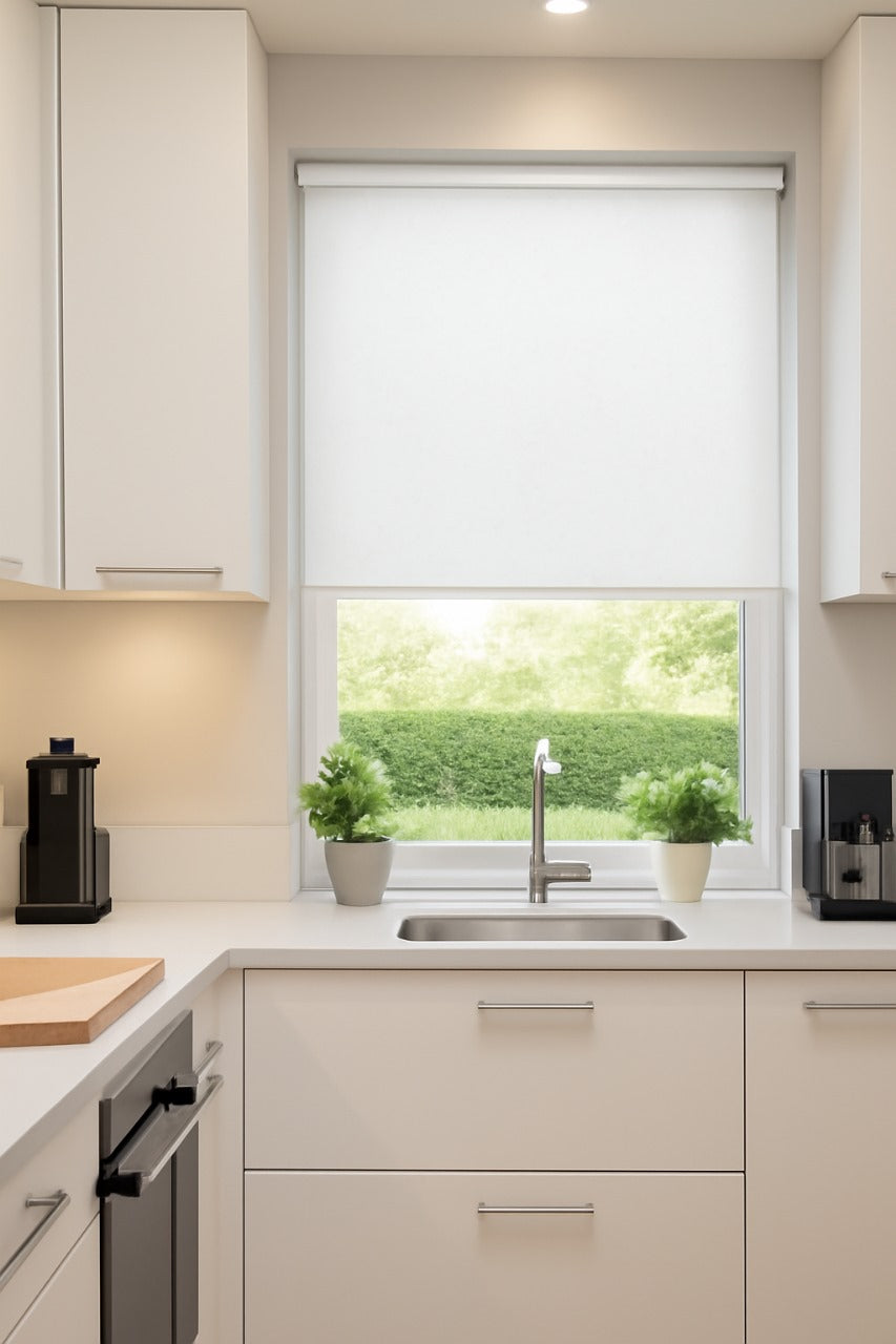 Peyton White Roller Blind