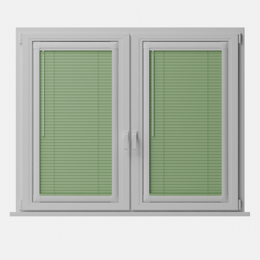 Perfect Fit Metal Blind - Pistachio - 25mm