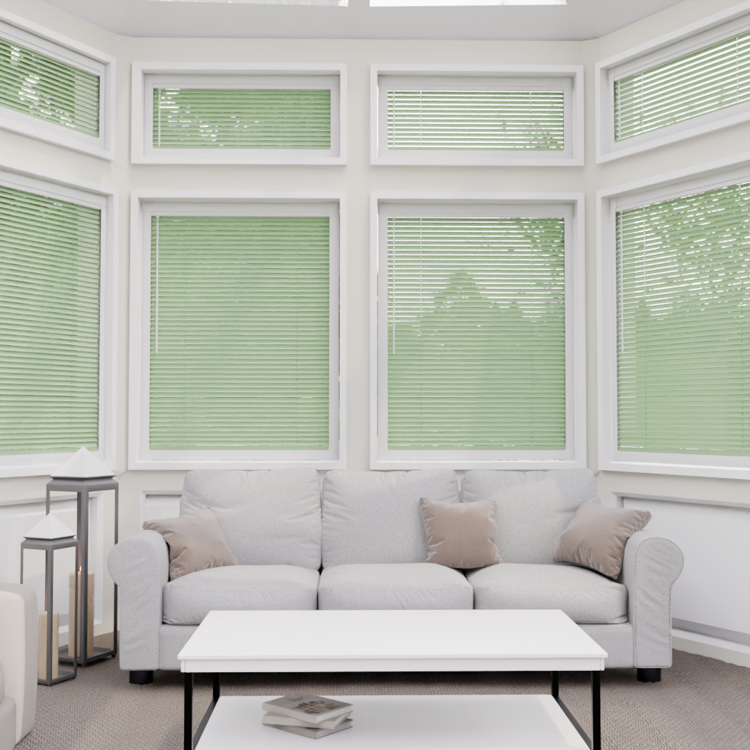 Perfect Fit Metal Blind - Pistachio - 25mm