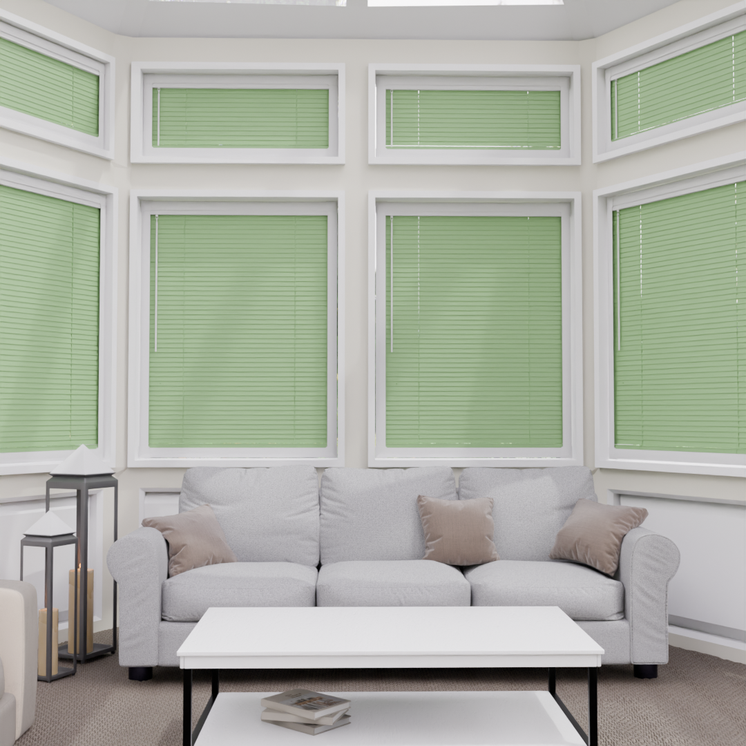 Perfect Fit Metal Blind - Pistachio - 25mm